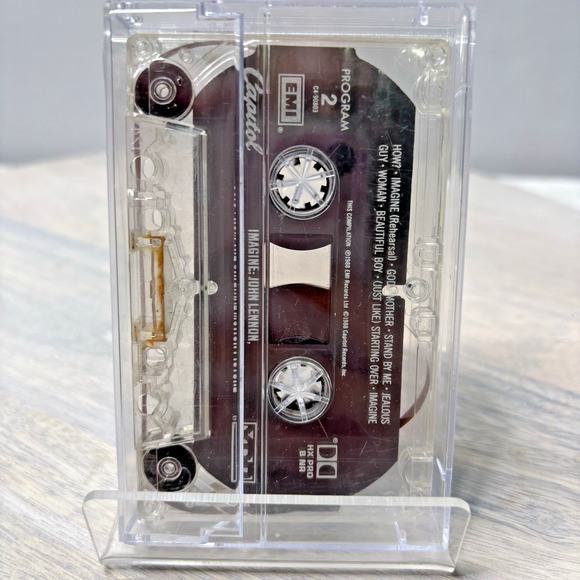 Imagine: John Lennon." Cassette Tested No Case - Picture 2 of 3